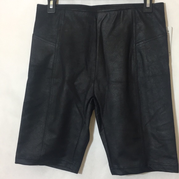 Free People Heatwave Suede Biker Short - Picture 2 of 10